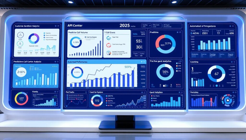 AI-powered call center dashboard 2025 example showing real-time analytics AI-powered call center dashboard 2025 example showing real-time analytics