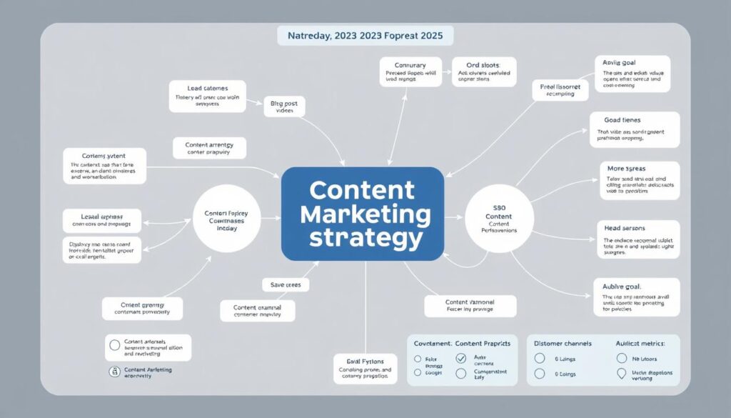 Content marketing strategy map for small businesses in 2025 Content marketing strategy map for small businesses in 2025