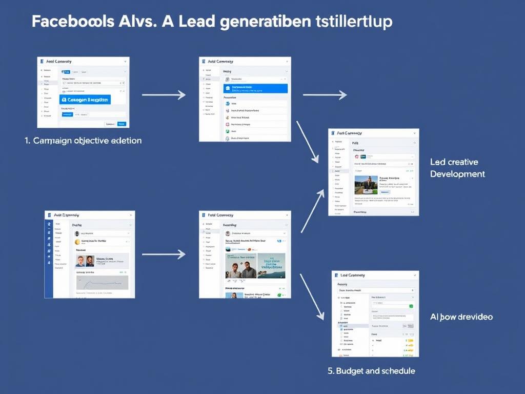Step-by-step Facebook Ads lead generation campaign setup process Step-by-step Facebook Ads lead generation campaign setup process