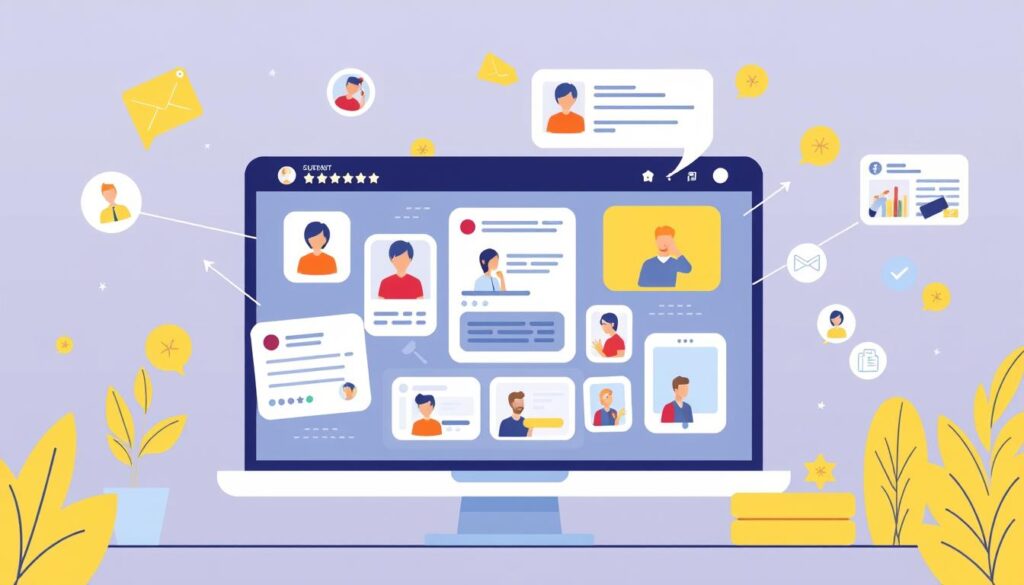User-generated content campaign showing customer stories and testimonials