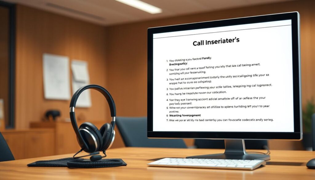 call center greeting scripts