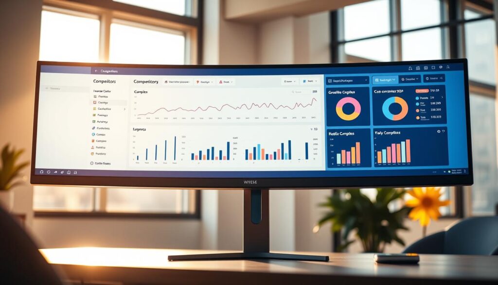 competitor analysis dashboard