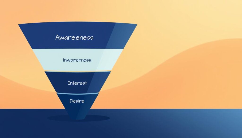 lead generation funnel stages
