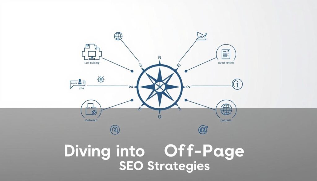 off-page SEO strategies diagram